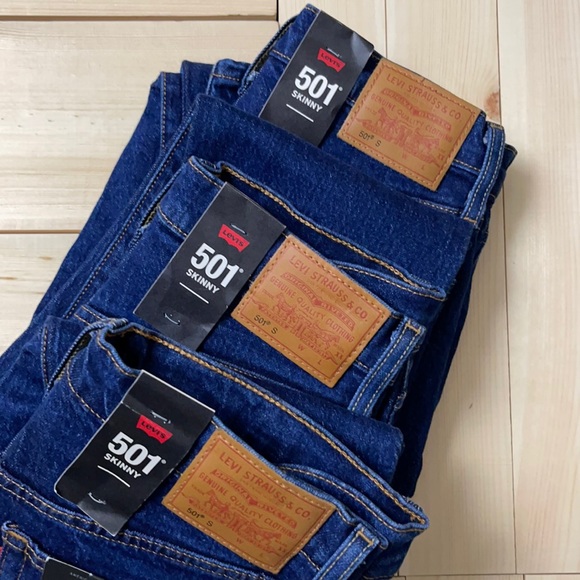 Levi’s 501 Skinny Jean Ultra High Rise Life’s Work - Picture 13 of 16